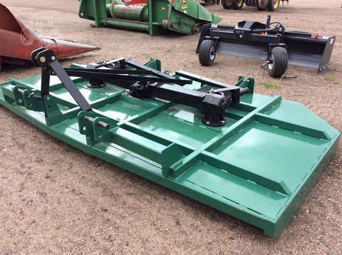 10 FT 3-Point Rotary Cutter Mower – Green Deck Side View

12 FT Industrial Rotary Cutter with PTO Drive – Front Angle

Heavy-Duty Tractor Rotary Mower – 3-Point Hitch Setup

Rotary Cutter Attachment for Farm Tractors – Underside Blades

Industrial Brush Cutter Mower – Rear Deck and Tires

