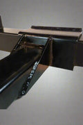 "3-point tractor pallet fork attachment front view – black powder-coated steel"

"Side view of Category 1 tractor hitch pallet fork"

"Closeup of adjustable fork spacing and lock bolts"

"Angled view showing frame and fork mounting points"