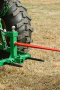 3 POINT TRACTOR GOOSENECK TRAILER HITCH & 49 IN HAY BALE SPEAR - SKID STEER ATTACHMENT with | Sold by Uncle Wiener's Wholesale