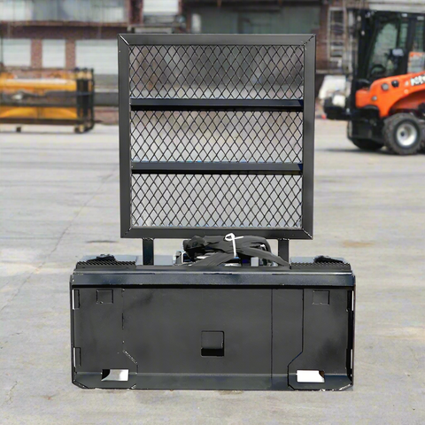 3 Ton Skid Steer Hydraulic Logging Winch Attachment – SUZ5058 – Forestry Tool