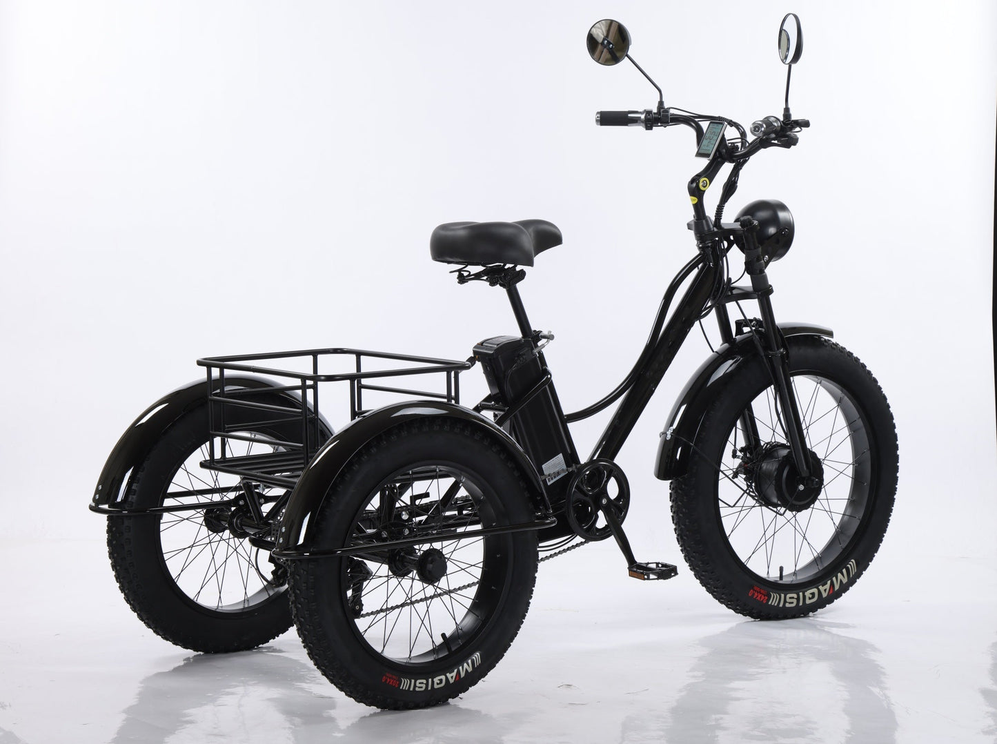 New 3 - Wheel Fat Tire Electric Trike 750W Motor, Heavy - Duty 3 - Wheel E - Bike – 250512T - with | Sold by Uncle Wiener's Wholesale