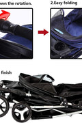New 3 - Wheel Foldable Pet Stroller ��� Lightweight & Portable Dog and Cat Carrier - with Pink | Sold by Uncle Wiener's Who