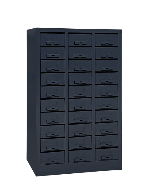 New 30 - Drawer Steel Parts & Bolts Cabinet – Heavy Duty Storage Bin | SKU: L310A - with | Sold by Uncle Wiener's Wholesale