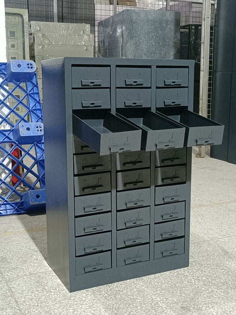 New 30 - Drawer Steel Parts & Bolts Cabinet – Heavy Duty Storage Bin | SKU: L310A - with | Sold by Uncle Wiener's Wholesale