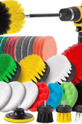 New 30 PCS Drill Power Scrubber Brush Set – Cleaning Attachment Kit for Bathroom, Kitchen, Car & More 30PDB - with | Sold by Uncle Wiener's Wholesale