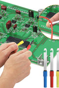 30-piece electrical test lead and probe kit full set
Back probe pin and multimeter test cable assortment
Electrical diagnostic kit with wire piercing probes