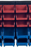 NEW 30 Pcs Wall Mounted Storage Bins & Backboard WT20761 ��� Durable Plastic Organizer Set - with | Sold by Uncle Wiener's Who