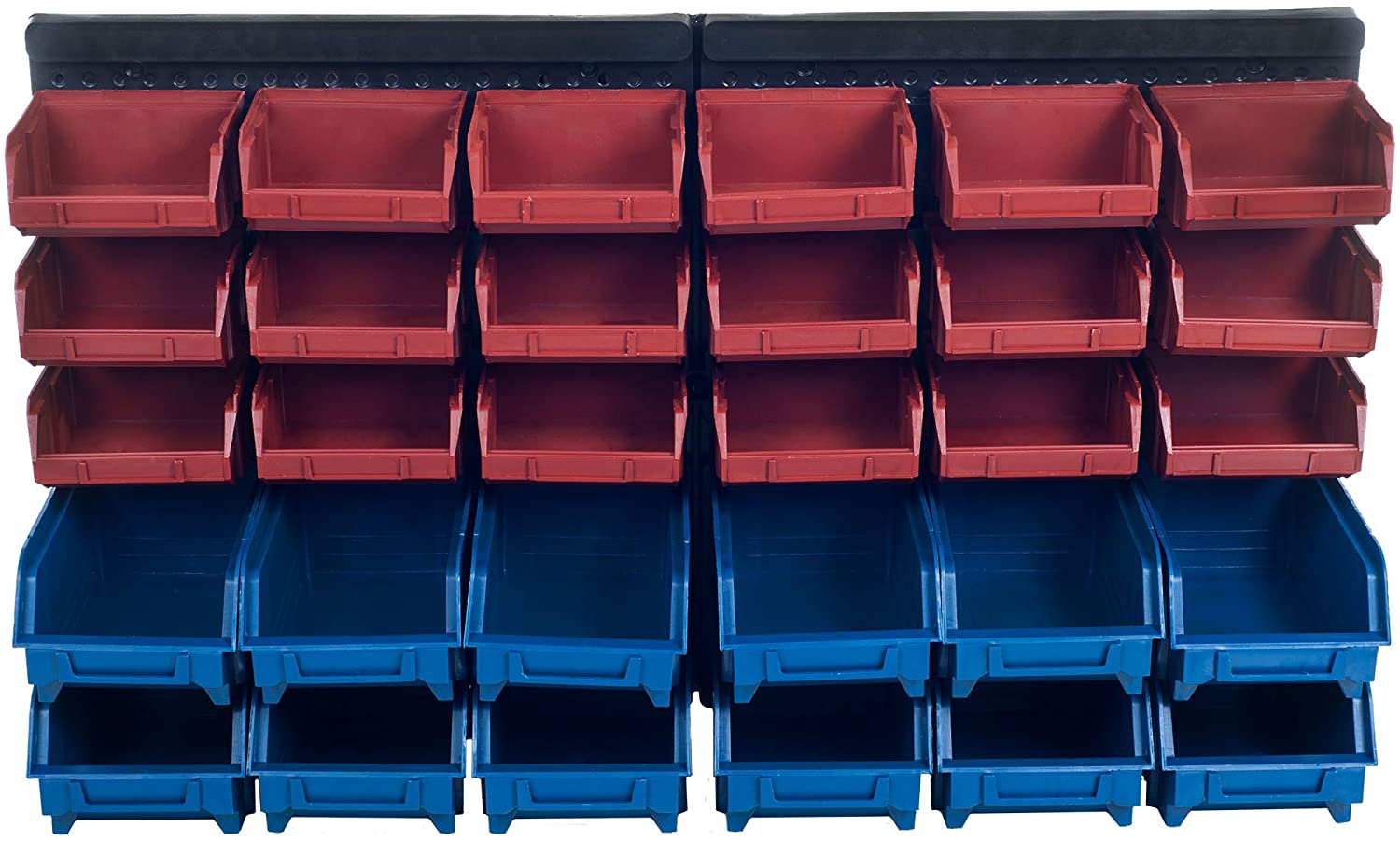 NEW 30 Pcs Wall Mounted Storage Bins & Backboard WT20761 ��� Durable Plastic Organizer Set - with | Sold by Uncle Wiener's Who
