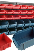 NEW 30 Pcs Wall Mounted Storage Bins & Backboard WT20761 ��� Durable Plastic Organizer Set - with | Sold by Uncle Wiener's Who