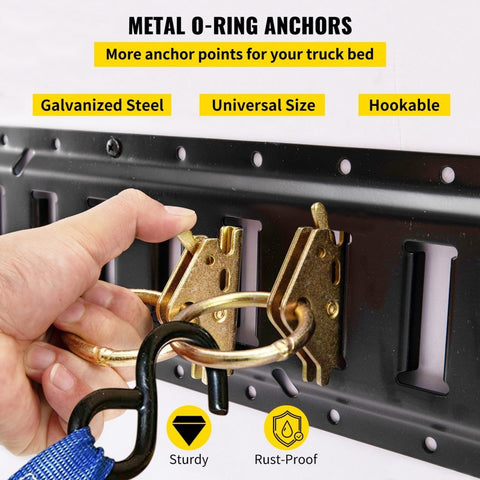 New 30 - Piece 8 Ft E - Track Tie Down Rail Kit – Heavy Duty Cargo Securement System 523654 - with | Sold by Uncle Wiener's Wholesale
