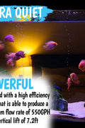 30W Submersible Water Pump with 3 Nozzles – Front View
Model S1253 – Compact and Quiet Water Pump Design
Water Pump in Hydroponic System Setup – S1253
Aquarium Water Pump Flow Test – Model S1253
All Included Accessories – S1253 Submersible Pump