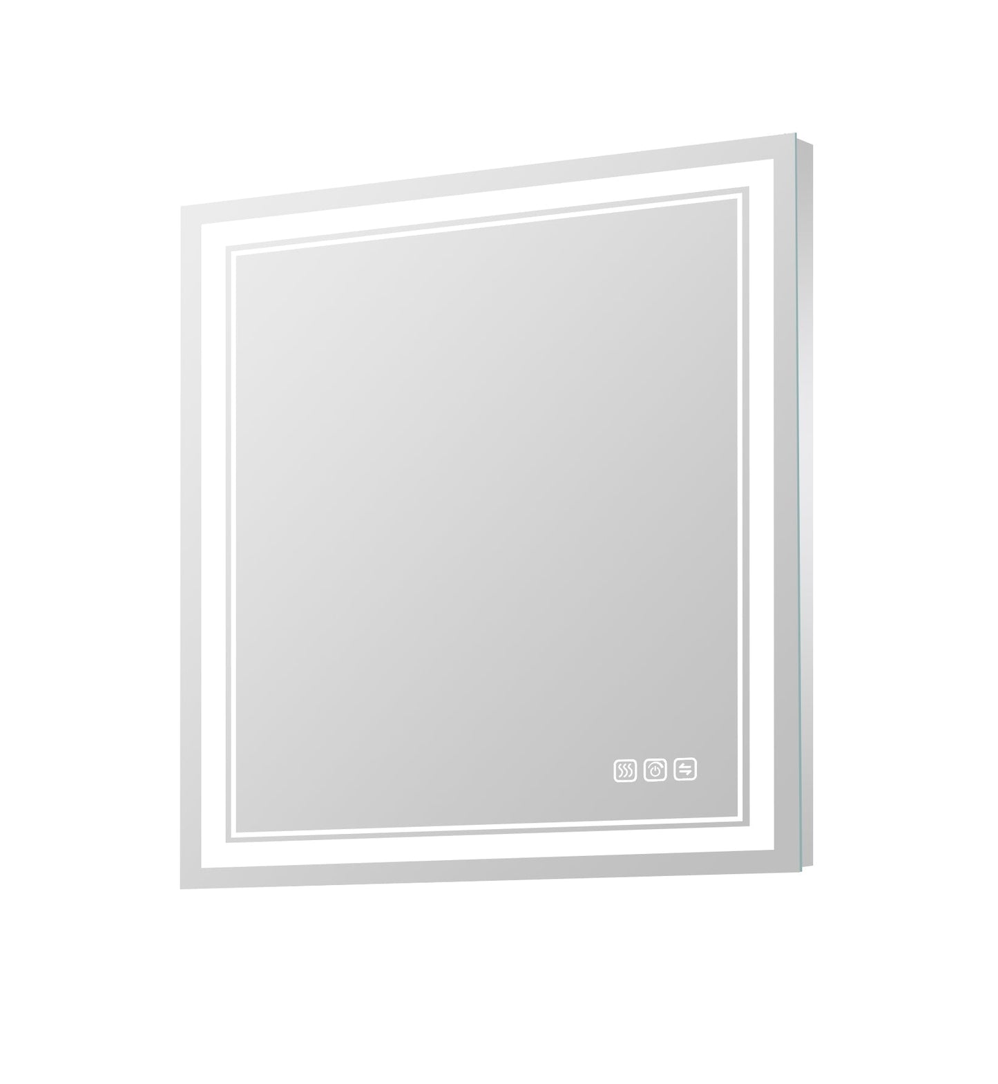 New 30 x 36 Inch LED Lighted Vanity Mirror with Anti - Fog – Wall - Mounted Bathroom Makeup Mirror 115203 - with | Sold by Uncle Wiener's Wholesale