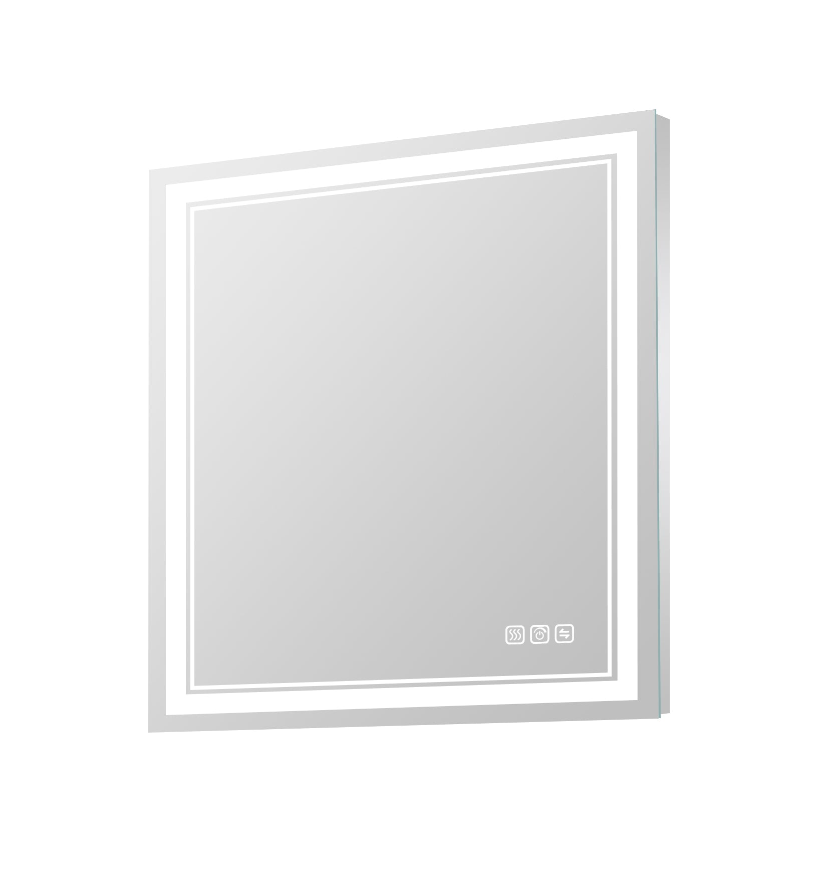 New 30 x 36 Inch LED Lighted Vanity Mirror with Anti - Fog – Wall - Mounted Bathroom Makeup Mirror 115203 - with | Sold by Uncle Wiener's Wholesale