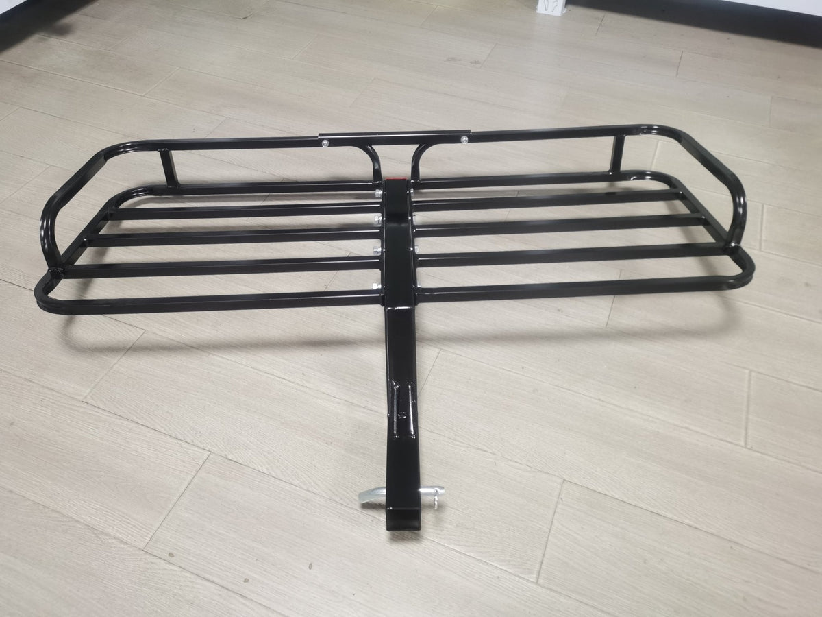 Atv Rear Hitch Rack ATV Cargo Carrier Hitch – 300 lb Steel Rack for 2