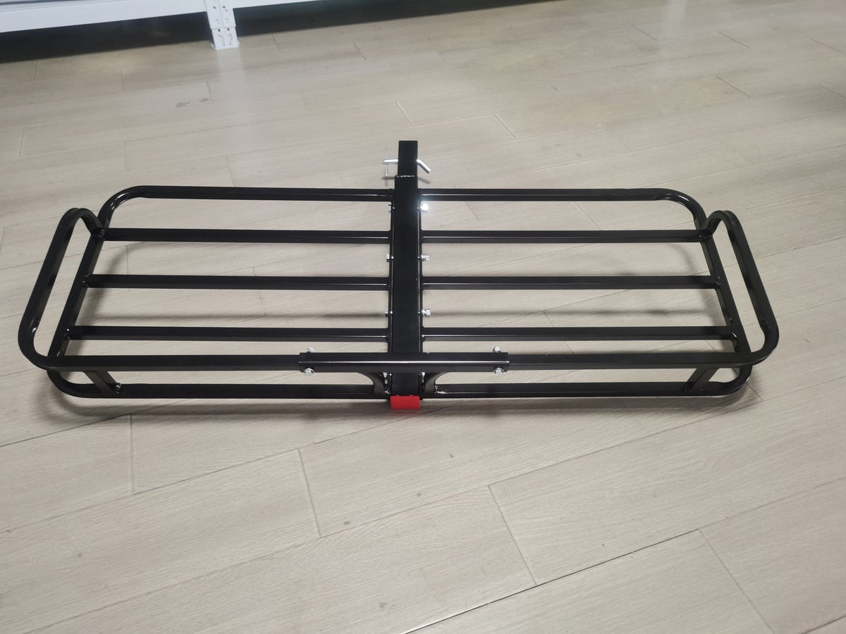 Atv Rear Hitch Rack ATV Cargo Carrier Hitch – 300 lb Steel Rack for 2