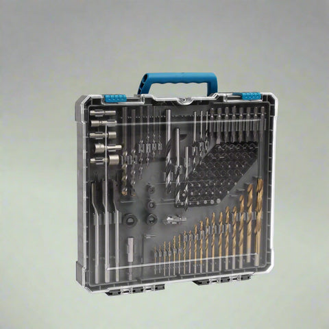 300 PCS Drill and Driver Bit Set – Complete Kit for Wood, Metal, and Masonry with Storage Case