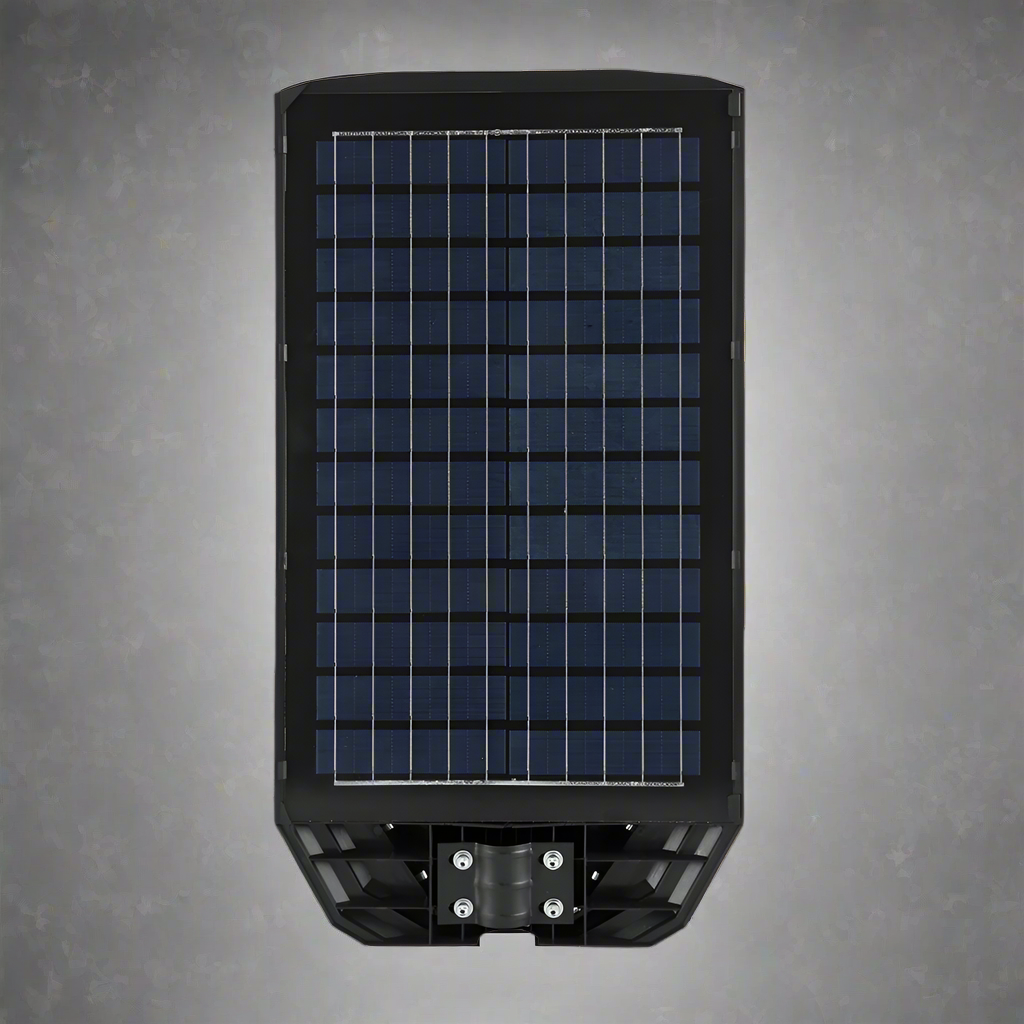 XL800 3000W LED solar street and yard light with remote control
Outdoor solar-powered LED security light for parking lots and driveways
Solar street light with adjustable bracket and motion sensor