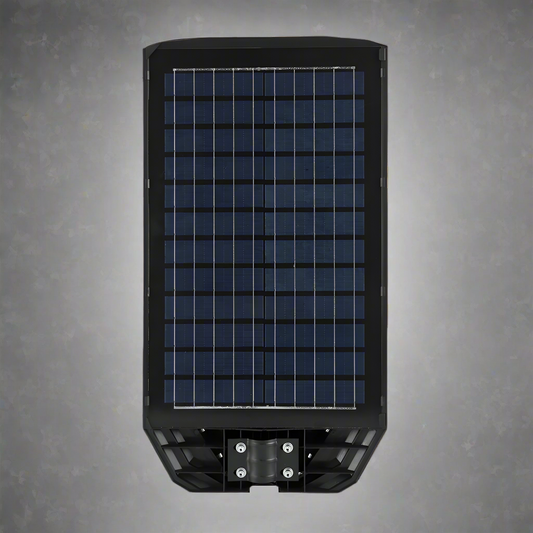 XL800 3000W LED solar street and yard light with remote control
Outdoor solar-powered LED security light for parking lots and driveways
Solar street light with adjustable bracket and motion sensor