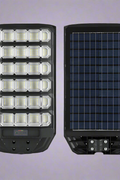 XL800 3000W LED solar street and yard light with remote control
Outdoor solar-powered LED security light for parking lots and driveways
Solar street light with adjustable bracket and motion sensor
