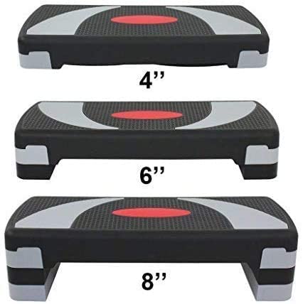 New 31″ Adjustable Workout Aerobic Exercise Stepper – S3056 - with | Sold by Uncle Wiener's Wholesale