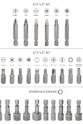 New 318 - Piece Screwdriver & Drill Bit Set – Comprehensive Heavy - Duty Tool Kit for DIY & Professionals 1033291 - with | Sold by Uncle Wiener's Wholesale