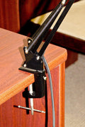 New 32 - Inch Electric Desk Lamp with Metal Swing Arm – Black (Model 56963) - with | Sold by Uncle Wiener's Wholesale