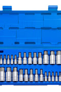 New 32 - Piece Master Hex Bit Socket Set – SAE & Metric | Durable S2 Steel Bits for Hand & Power Tools S1039 - with | Sold by Uncle Wiener's Wholesale