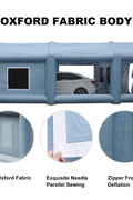 New 32FT Inflatable Auto Body Spray Paint Booth – Portable Car Painting Tent with Air Filtration 227222 - with | Sold by Uncle Wiener's Wholesale