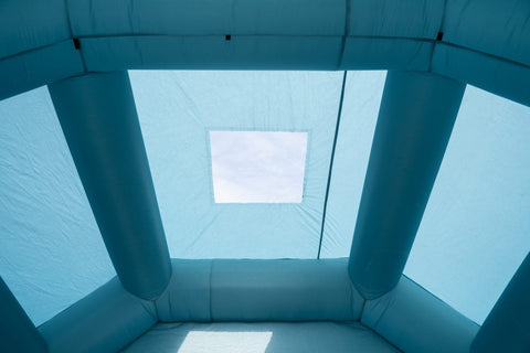NEW 32ft Inflatable Autobody Spray Paint Booth S1199 - with | Sold by Uncle Wiener's Wholesale