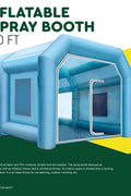 NEW 32ft Inflatable Autobody Spray Paint Booth S1199 - with | Sold by Uncle Wiener's Wholesale