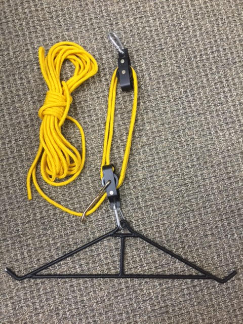 33 FT 6:1 Ratio Gambrel Hoist Pulley Lift System – Heavy-Duty Black Steel with Nylon Rope for Hunting and Garage Use