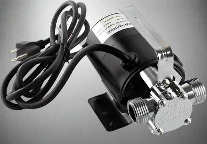 330 GPH Electric Water Transfer Pump with Hose Kit – Front View

Portable Utility Water Pump – 110V AC Powered

Complete Transfer Pump Kit with Accessories – Top View

Metal and Plastic 330 GPH Utility Pump in Action