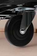 330 lbs Foldable Push Cart Dolly – Heavy-Duty Platform Hand Truck with Swivel Wheels