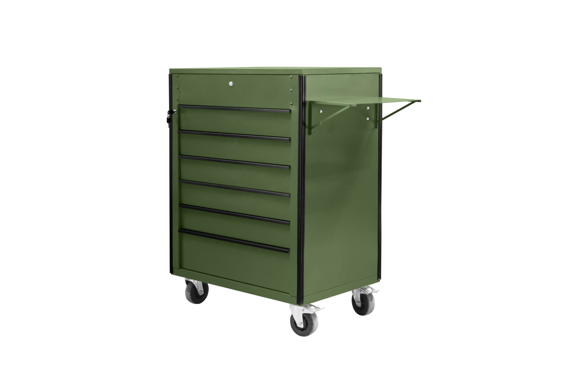 New 34" 6 - Drawer Rolling Tool Bench & Service Cart – Heavy - Duty Steel, Power Strip, Locking Drawers - with Dark Blue TB3420DB | Sold by Uncle Wiener's Wholesale