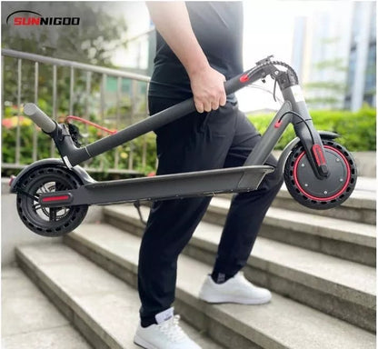 New 350W Electric Scooter – 30KM Range, LCD Display, App Control, Foldable Design, 30kmh 3848581 - with | Sold by Uncle Wiener's Wholesale