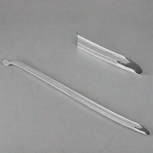 24 inch forged steel tire crow bar with spoon and hook ends
Heavy-duty chrome-plated tire iron pry tool
36-inch tire iron for truck, SUV, and trailer repair