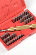 New 36 Pcs Letter Number Stamping Tool Set Metal Punch 615LNS - with | Sold by Uncle Wiener's Wholesale