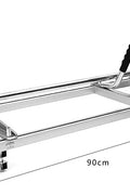 36 inch portable chainsaw mill attached to chainsaw”
Adjustable chainsaw mill cutting log into plank
Aluminum frame chainsaw lumber guide with hardware
S1172 chainsaw milling tool close-up
Chainsaw mill cutting hardwood lumber outdoors