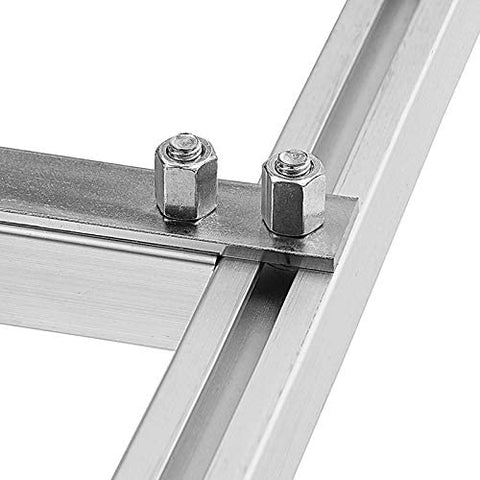 36 inch portable chainsaw mill attached to chainsaw”
Adjustable chainsaw mill cutting log into plank
Aluminum frame chainsaw lumber guide with hardware
S1172 chainsaw milling tool close-up
Chainsaw mill cutting hardwood lumber outdoors