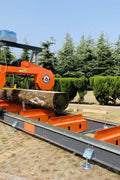 New 36" Portable Sawmill with 27HP Engine – Electric Start Wood Cutting Mill RS36G - with 36 IN Portable Sawmill 27 HP Electric Start | Sold by Uncle Wiener's Wholesale