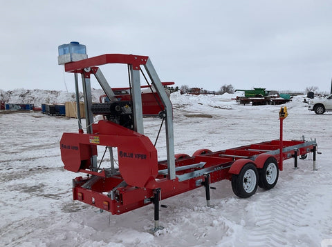 New 36" Portable Sawmill with 27HP Engine – Electric Start Wood Cutting Mill RS36G - with 36 IN Portable Sawmill 27 HP Electric Start | Sold by Uncle Wiener's Wholesale