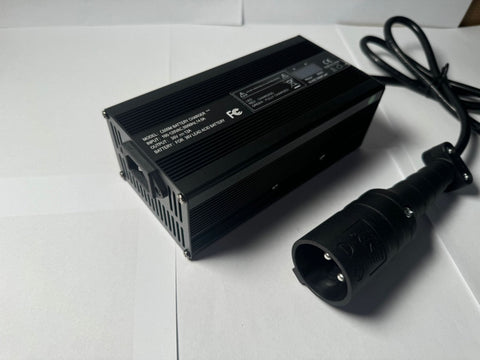 New 36V Golf Cart Battery Charger – Club Car 3 - Pin & EZGO TXT 2 - Pin Options – SKU2408302 / 2408303 - with ROUND 3 PIN CLUB CAR | Sold by Uncle Wiener's Wholesale