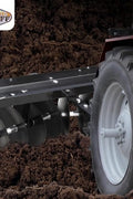 Lawn Tractor Disc Harrow, Tow-Behind Garden Tiller, 39 Inch Cultivator Attachment, Soil Prep Harrow, Lawn Cultivator Implement, Lightweight Garden Harrow, SKU 927041, Tow-Behind Disc Cultivator, Garden Disc Harrow, Pin Hitch Tiller Attachment