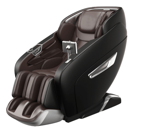 New 3D Deluxe Full Body Massage Chair – Recliner with Bluetooth & Remote Control - with Brown | Sold by Uncle Wiener's Wholesale