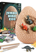 3D Dinosaur Fossil Dig Kit with egg and tools – Model 527431
STEM educational dinosaur excavation kit for kids
Toy fossil dig tools with hammer, brush, and chisel
Unboxed dinosaur excavation egg kit with included toys
Dinosaur fact cards and mystery dinosaur toys inside egg
