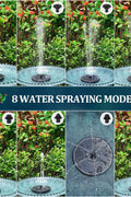 NEW 3W Solar RGB Fountain Floating LED Light 936471 – Night Garden Water Feature with 8 Spray Modes - with | Sold by Uncle Wiener's Wholesale