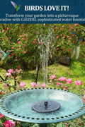 NEW 3W Solar RGB Fountain Floating LED Light 936471 – Night Garden Water Feature with 8 Spray Modes - with | Sold by Uncle Wiener's Wholesale