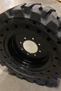 Solid R4 Flat-Free Skid Steer Tire with Pre-Mounted Rim

Close-Up of Heavy-Duty Tread Design on Skid Steer Tire

Flat-Free 12x16.5 R4 Tire for Construction Equipment

10x16.5 R4 Solid Skid Steer Tire with Bolt-On Rim

Skid Steer Tires Ready for Installation