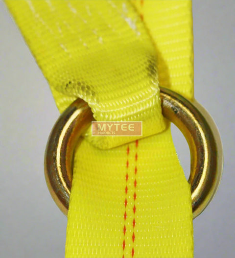 4-Pack Yellow Lasso Ratchet Tie-Down Straps with Flat Hooks and O-Rings

Heavy-Duty 2” x 10’ Tie-Down Strap – Flat Hook and O-Ring Detail

Ratchet Strap for Auto Hauling – 3,335 lbs WLL – Side View

Complete Lasso Wheel Net Set – Yellow Nylon Tie-Down Straps