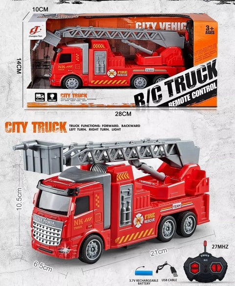 "4-Channel Remote Control Dump Truck Toy for Kids"

"Durable RC Fire Truck Toy with Rechargeable Battery"

"Realistic Remote Control Garbage Truck for Children"

"Set of 3 RC Construction Trucks – Dump, Fire, and Garbage"

"Rechargeable 4-Channel Remote Control Construction Vehicles"